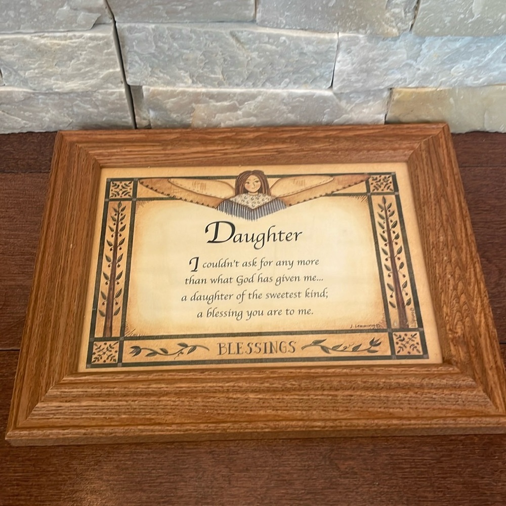 Daughter Picture Frame - Picture 1 of 4